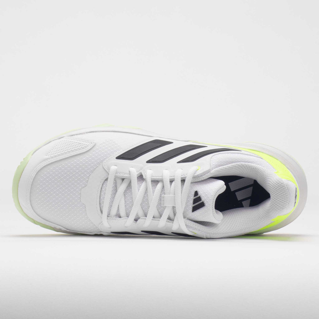 adidas CourtJam Control 3 Men's  White/Core Black/Lucid Lemon